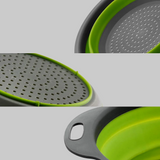 Passoire et Égouttoir Pliable en Silicone – EcoColander