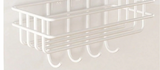 CornerSteel – Étagère d’Angle Murale pour Salle de Bain et Cuisine avec Support de Rangement en Métal