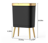 Poubelle Slim Élégance – Abattant Moderne pour Chambre, Salle de Bain & Cuisine