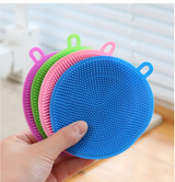 ScrubFlex Duo – Brosse Vaisselle en Silicone & Éponge Multifonction Hygiénique