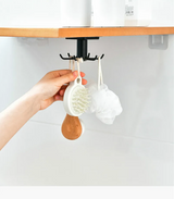 TurnHook – Organiseur Rotatif Autocollant pour Cuisine et Salle de Bain