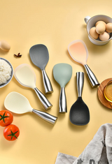 Cuillère de Cuisine en Silicone Antiadhésive et Résistante à la Chaleur