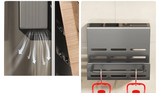 Support Mural pour Couteaux avec Rangement Planche à Découper – Étagère de Cuisine en Acier Inoxydable