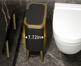 Poubelle Slim Élégance – Abattant Moderne pour Chambre, Salle de Bain & Cuisine
