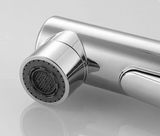 Robinet de lavabo avec bec extractible et fonction de rinçage buccal – Mitigeur eau chaude et froide