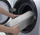Tapis de Salle de Bain U-Shape SoftStripe – Doux, Antidérapant & Séchage Rapide