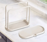 AquaDry – Support Amovible pour Éponge et Chiffon (Cuisine & Salle de Bain)
