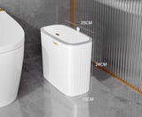 Poubelle Murale Multifonction 2-en-1 – Compacte pour Cuisine, Salle de Bain & WC