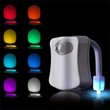 Veilleuse WC LumiSense – LED RGB avec Détecteur de Mouvement pour Toilettes