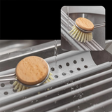 DryMate – Égouttoir Pliable en Acier Inoxydable pour Cuisine
