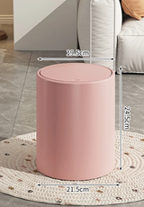 Poubelle ÉlégancePress – Poubelle de Salle de Bain Design avec Couvercle Anti-Odeurs