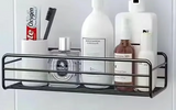CornerSteel – Étagère d’Angle Murale pour Salle de Bain et Cuisine avec Support de Rangement en Métal