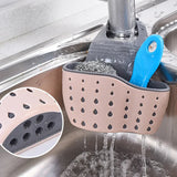 Organisateur de Lavabo Suspendu FlexiSink – Support Réglable pour Éponge, Savon et Accessoires