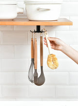 TurnHook – Organiseur Rotatif Autocollant pour Cuisine et Salle de Bain