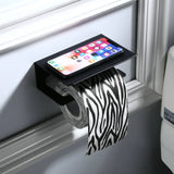 ShelfRoll – Porte-Papier WC en Aluminium avec Étagère Intégrée