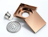 Caniveau de Douche Carré Roségold