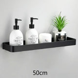 Étagère d’Angle Murale en Aluminium – Organiseur Sans Perçage pour Salle de Bain & Douche