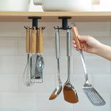 TurnHook – Organiseur Rotatif Autocollant pour Cuisine et Salle de Bain