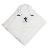 Serviette de Bain Bébé avec Capuche en Corail Ultra-Doux – Confort et Magie Après le Bain
