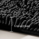 PlushComfort Tapis de Bain en Chenille