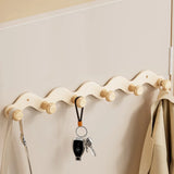 Crochets Muraux en Aluminium – Lot de 6 Porte-Vêtements et Serviettes pour Salle de Bain et Porte