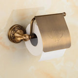 Porte-Papier Toilette Vintage Noir Antik