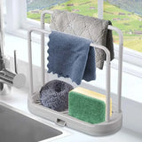 AquaDry – Support Amovible pour Éponge et Chiffon (Cuisine & Salle de Bain)
