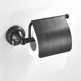 Porte-Papier Toilette Vintage Noir Antik
