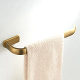 Élégance Classique – Ensemble d’Accessoires de Salle de Bain en Laiton Antique