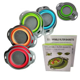 Passoire et Égouttoir Pliable en Silicone – EcoColander