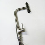 Robinet de Cuisine Extractible SteelFlex Gun Grey