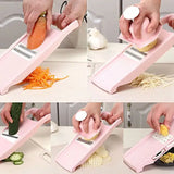 Mandoline Multifonction pour Légumes et Fruits – Coupe, Râpe et Julienne Facilement