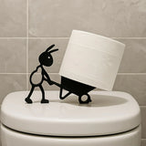 Porte-Papier Toilette Mural Style Animal Mignon – Support Papier Hygiénique | Gain de Place | Décoration Ludique