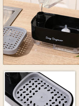 DualFlow Distributeur de Liquide Vaisselle – Manuel avec 2 Modes de Dosage et Design Amovible