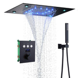 Mitigeur thermostatique de douche avec affichage LED