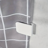 AquaHold Clips pour Rideau de Douche – Lot de 2 ou 6 – Fixation Auto-adhésive – Étanche et Anti-vent