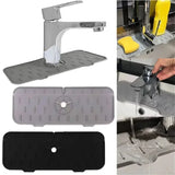 AquaGuard – Tapis en Silicone Anti-Éclaboussures pour Robinet et Évier
