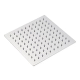 AquaLux – Pommeau de Douche Plafond Carré en Acier Inoxydable