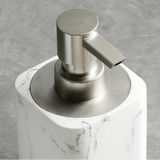 MarbleLux – Set de Salle de Bain 4 Pièces en Résine Effet Marbre