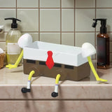 Panier Égouttoir Évier CreativeDry Premium – Support Éponge et Brosse Mural | Rangement Drainant Cuisine | Organisation Gain de Place