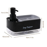DualFlow Distributeur de Liquide Vaisselle – Manuel avec 2 Modes de Dosage et Design Amovible