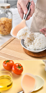 Cuillère de Cuisine en Silicone Antiadhésive et Résistante à la Chaleur