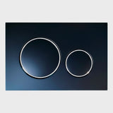 Empyreal Plaque de Commande WC – Double Débit, Silencieuse et Compatible Geberit Sigma
