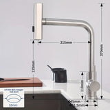 Robinet de Cuisine Extractible SteelFlex Gun Grey
