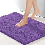PlushComfort Tapis de Bain en Chenille