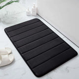 SoftStep Tapis de Bain en Mousse à Mémoire – Antidérapant, Séchage Rapide et Lavable