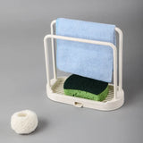 AquaDry – Support Amovible pour Éponge et Chiffon (Cuisine & Salle de Bain)