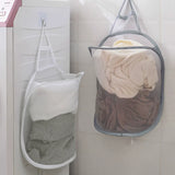 Panier Suspendu Pliable – Sac en Filet pour Linge et Rangement