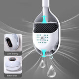 FreshSense – Brosse WC Magnétique avec Diffuseur de Parfum et Support Mural (Silicone, Sans Perçage)