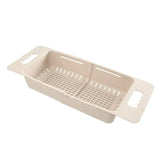 Panier Égouttoir Ajustable pour Évier – Support de Drainage Automatique | Rangement Cuisine Multifonction | Séchage Rapide